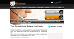 Desktop Screenshot of callcentreindia.net